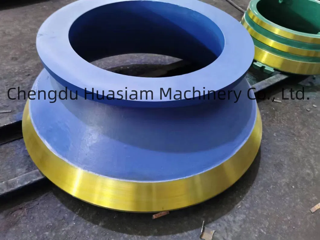 Crusher Parts Supplier High Quality Mine Cone Crusher Wear Parts Mantle Bowl Liner for Cone Crusher