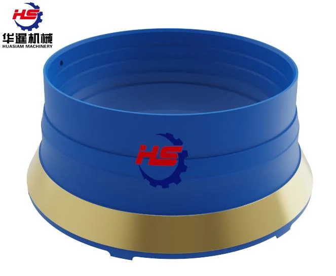 Crusher Parts Supplier High Quality Mine Cone Crusher Wear Parts Mantle Bowl Liner for Cone Crusher