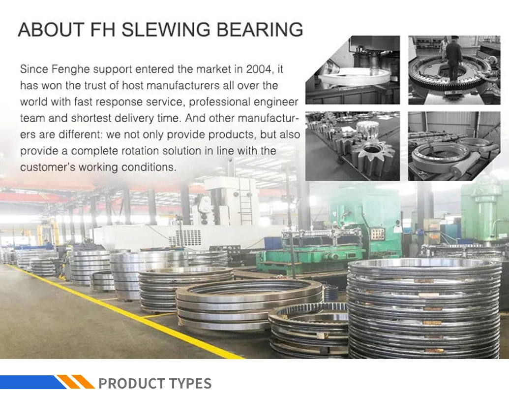 Single Cross Roller Slewing Bearing Manufacturer European Slewing Bearing