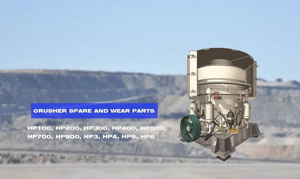 High Manganese Steel Wearing Liners Mantle and Bowl Liner Suit Tp260 Tp350 Stone Cone Crusher