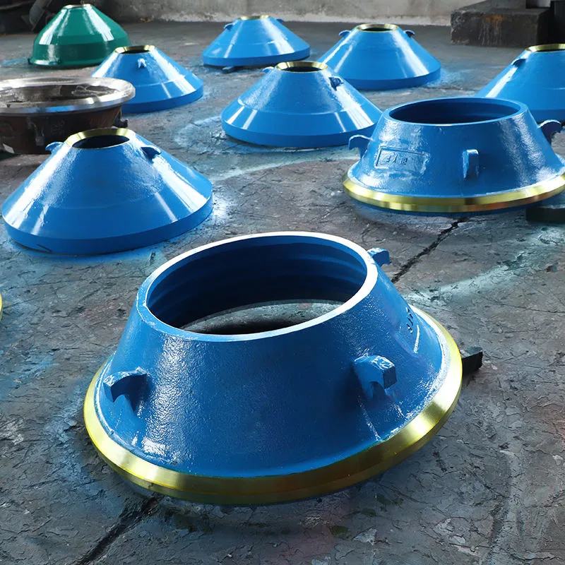 Casting Cone Mantle High Manganese Mantle and Bowl Liners for Cone Crusher Parts