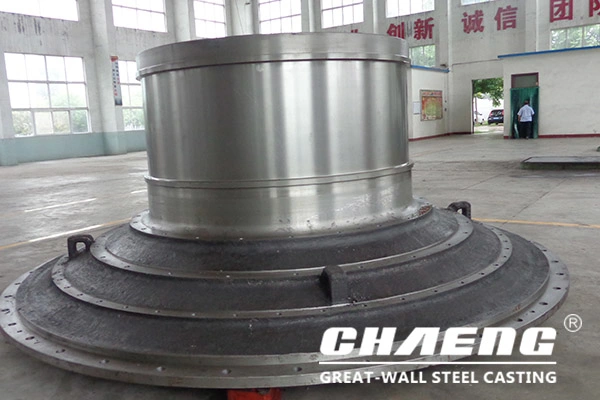 Cement Ball Mill Spare Part Steel End Cover