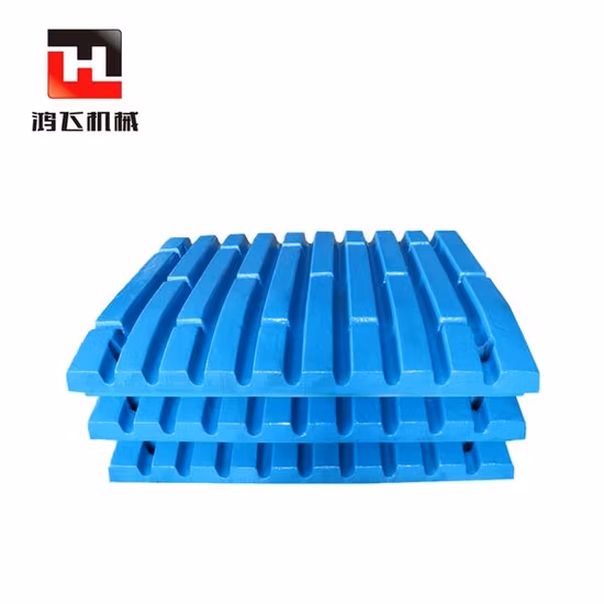 Quality Assured Jaw Crusher Jaw Plate Casting Spare Parts