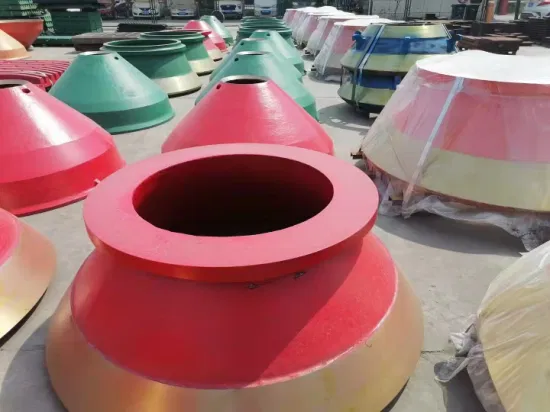 Casting Cone Mantle High Manganese Mantle and Bowl Liners for Cone Crusher Parts