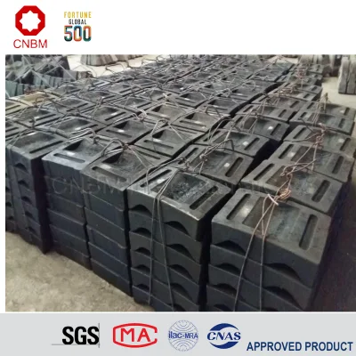 Manganese Steel Crusher Parts Ball Mill Liner