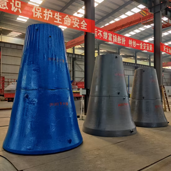 Most Popular High Manganese Steel Castings for Cone/ Gyratory Crusher Spare Parts